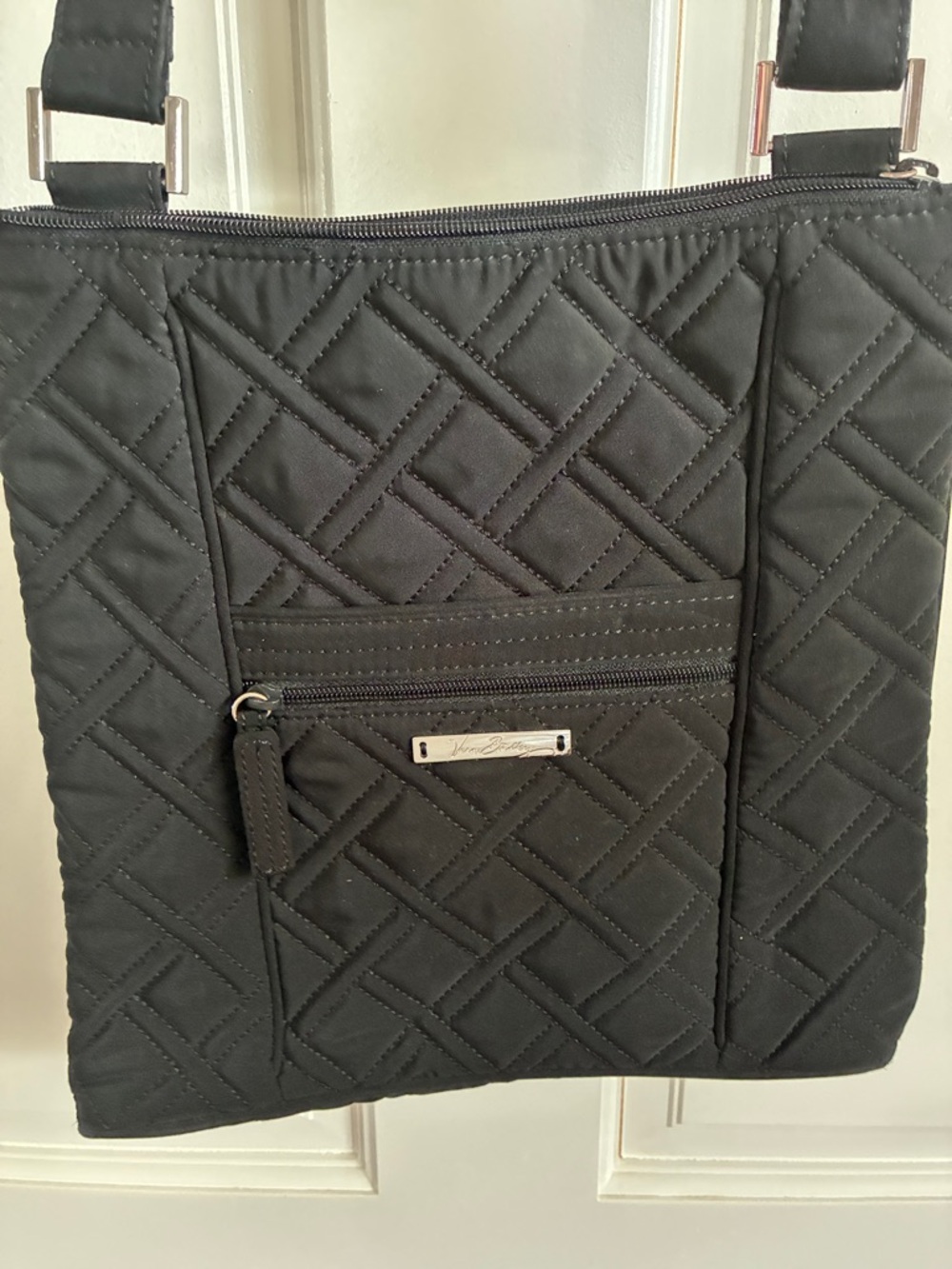 Vera Bradley Classic Black Quilted Crossbody Bag